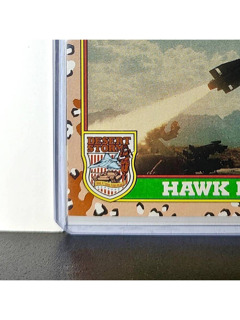 Hawk Missile 1991 Topps Desert Storm #52 Card - Picture 5 of 10